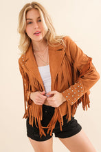 Load image into Gallery viewer, Charlotte Pike Fringe Jacket
