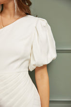 Load image into Gallery viewer, One Shoulder Ruffle Dress
