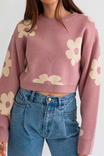 Load image into Gallery viewer, Coming Up Daisies Sweater
