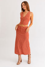 Load image into Gallery viewer, Cordi Maxi Skirt
