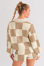 Load image into Gallery viewer, Check Mate Pullover Sweater
