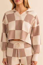Load image into Gallery viewer, Check Mate Pullover Sweater
