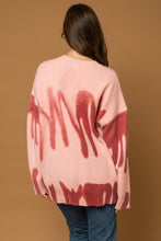 Load image into Gallery viewer, Long Sleeve Spray Print Sweater
