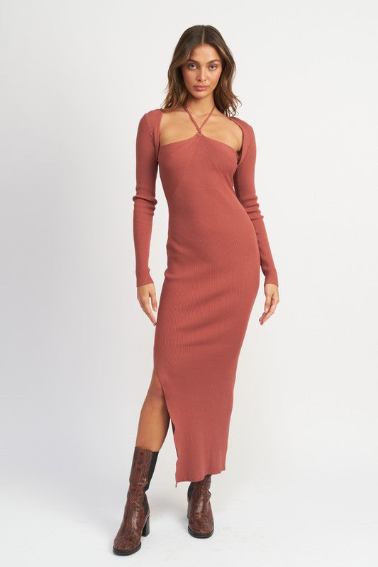 Carolina Sweater Maxi Dress – foreverlycollection