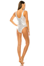 Load image into Gallery viewer, ONE PIECE METALLIC BATHING SUIT

