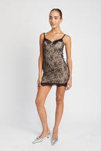 Load image into Gallery viewer, All in Lace Mini Dress
