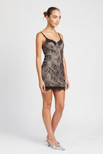 Load image into Gallery viewer, All in Lace Mini Dress
