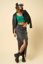 Load image into Gallery viewer, Hawley Cargo Maxi Skirt
