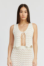 Load image into Gallery viewer, CROCHET BUTTERFLY TOP
