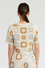 Load image into Gallery viewer, CROCHET CROPPED BUTTON UP TOP
