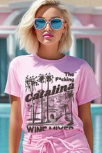 Load image into Gallery viewer, Catalina Wine Mixer Palm Tree Graphic T Shirts
