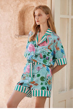 Load image into Gallery viewer, Printed two piece pajama set
