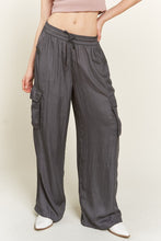 Load image into Gallery viewer, SATIN CARGO PANTS
