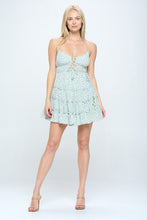 Load image into Gallery viewer, Floral Ruffle Cami Mini Dress
