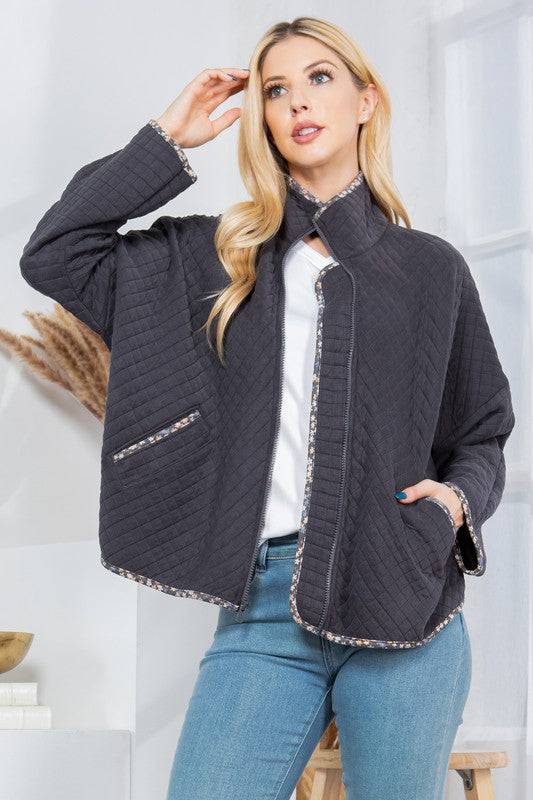Quilinn Jacket with Pockets