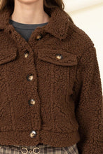 Load image into Gallery viewer, Play It Right Teddy Buttondown Jacket
