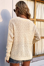 Load image into Gallery viewer, Down The Shore Crochet Sweater
