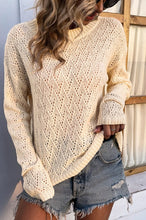 Load image into Gallery viewer, Down The Shore Crochet Sweater
