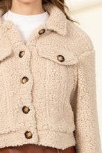 Load image into Gallery viewer, Play It Right Teddy Buttondown Jacket
