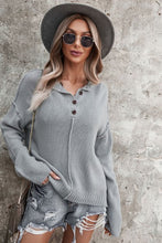 Load image into Gallery viewer, Henley Sweater
