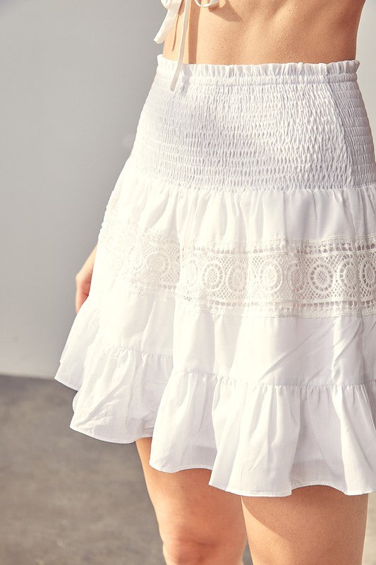 Lacey Mini Skirt
