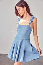Load image into Gallery viewer, Love Letter Denim Dress
