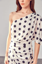 Load image into Gallery viewer, Just A Classic Dot Wrap Dress
