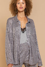 Load image into Gallery viewer, Emily Sequin Long Sleeve Shirt
