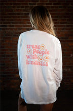 Load image into Gallery viewer, Treat People With Kindness Comfort Color LS Tee

