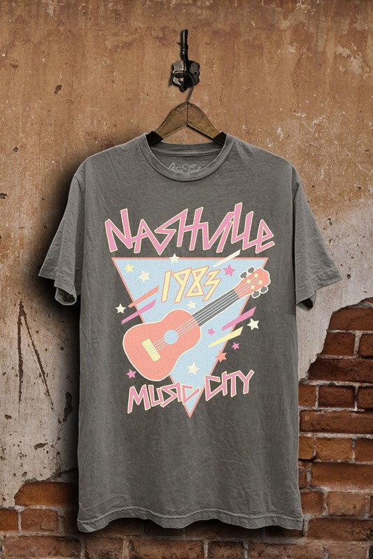 1985 Music City Graphic Top