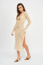 Load image into Gallery viewer, Getaway Midi Crochet Coverup
