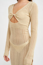 Load image into Gallery viewer, Getaway Midi Crochet Coverup
