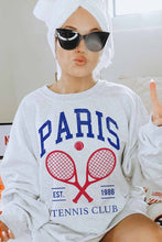 Load image into Gallery viewer, Paris Tenns Club Sweatshirt-Plus Size
