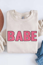 Load image into Gallery viewer, Babe Graphic Sweatshirt

