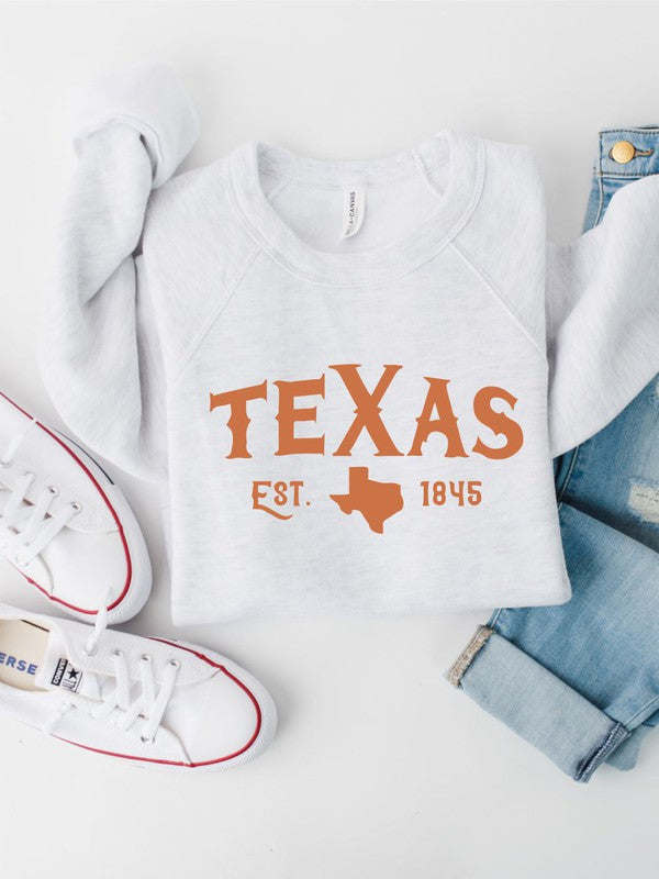 Texas Sweatshirt-Plus Size