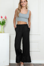 Load image into Gallery viewer, Wide World Ruffle Pants-Plus Size
