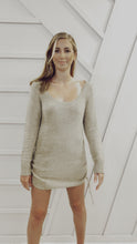 Load and play video in Gallery viewer, Tide Pool Sweater Dress
