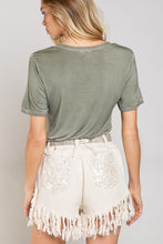 Load image into Gallery viewer, Girly Meets Basic Short Sleeve Top
