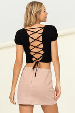 Load image into Gallery viewer, Secret Lover Lace Up Sweater
