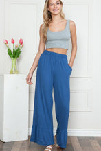 Load image into Gallery viewer, Wide World Ruffle Pants-Plus Size
