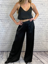 Load image into Gallery viewer, Slip Into Satin Wide Leg Pant
