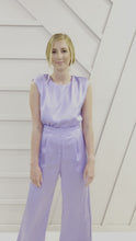 Load and play video in Gallery viewer, Lilac Jumpsuit
