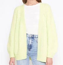 Load image into Gallery viewer, Twist of Lime Cardigan

