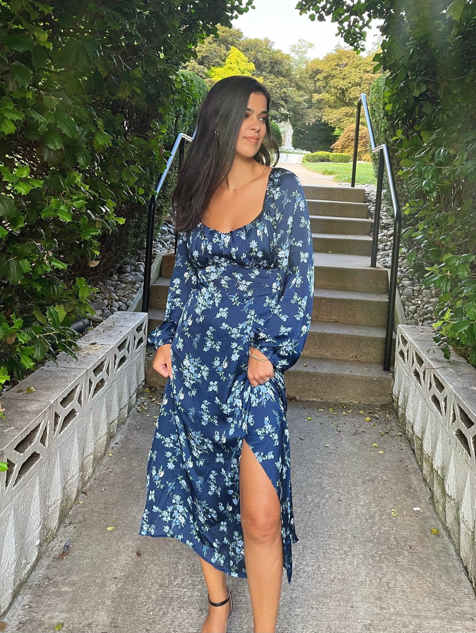 kara midi dress KARA MIDI DRESS BLUE / S
