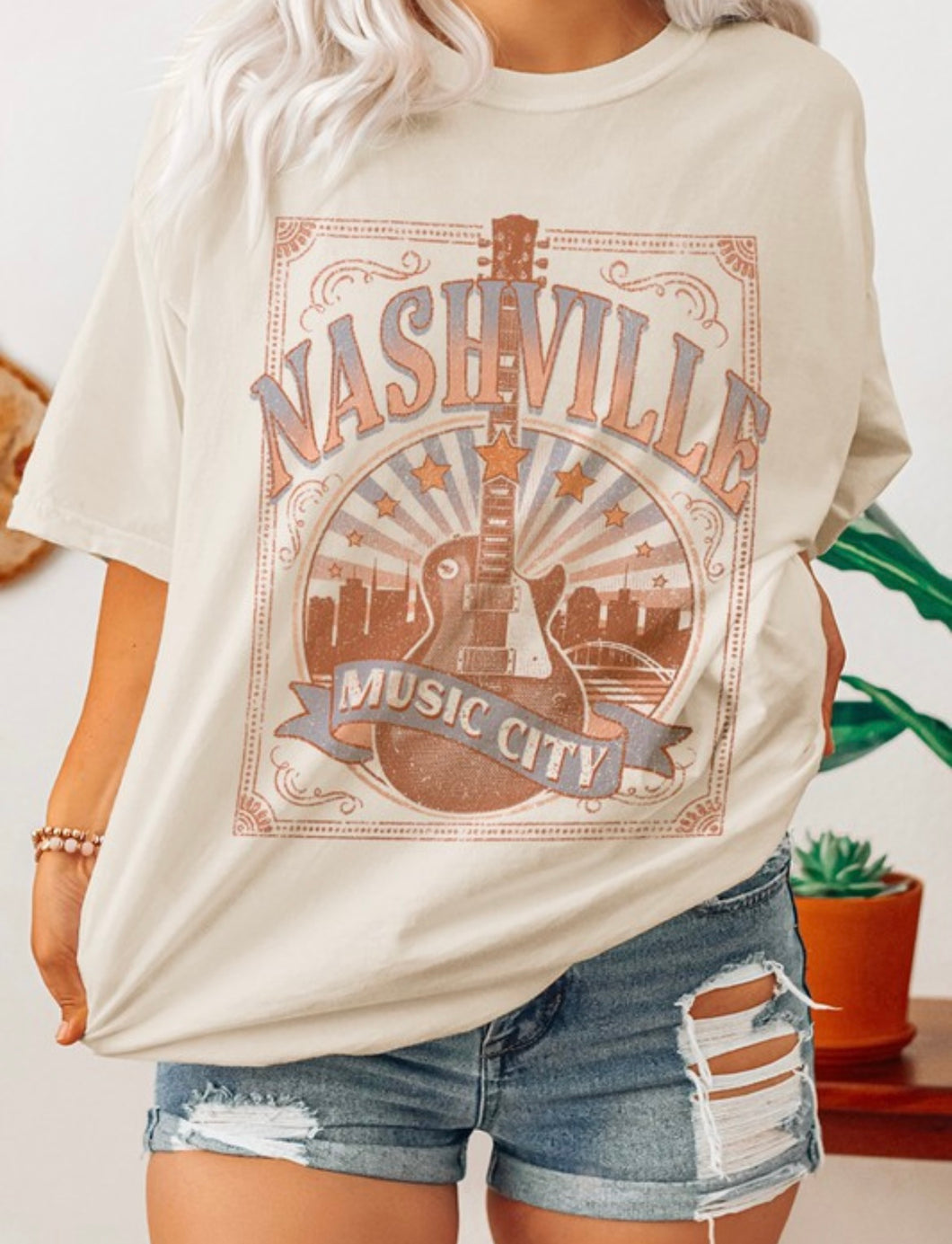 Music City Graphic Tee Shirt