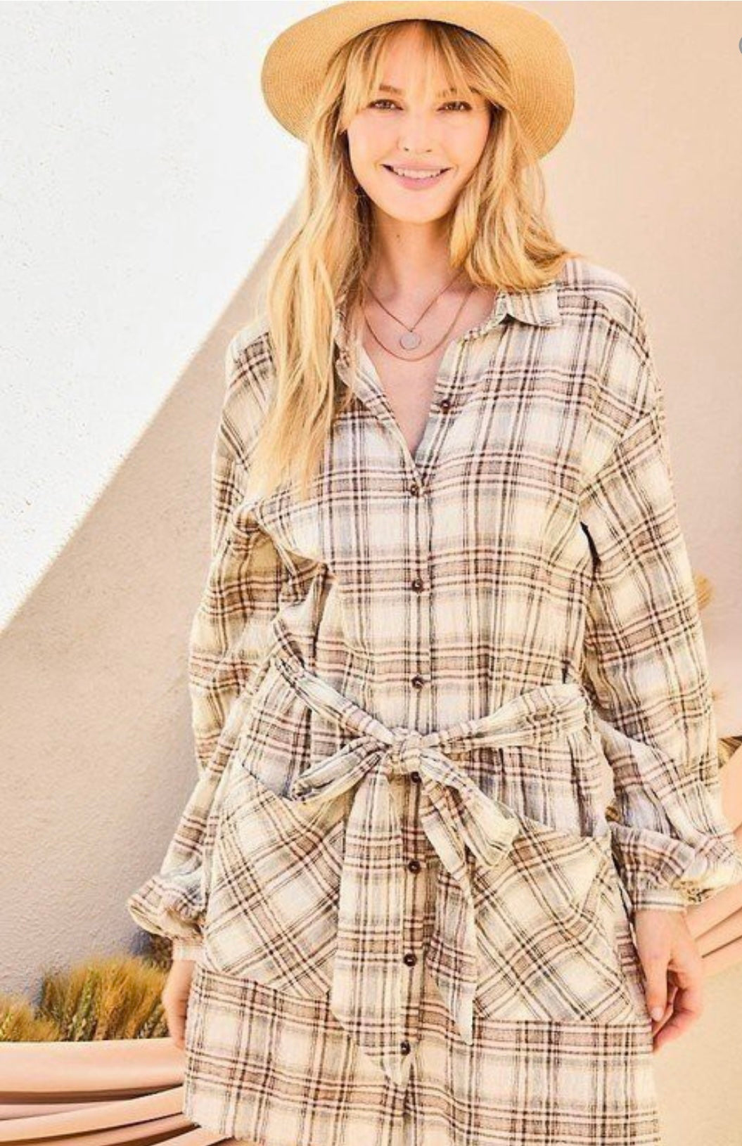 Canyon Flannel Dress