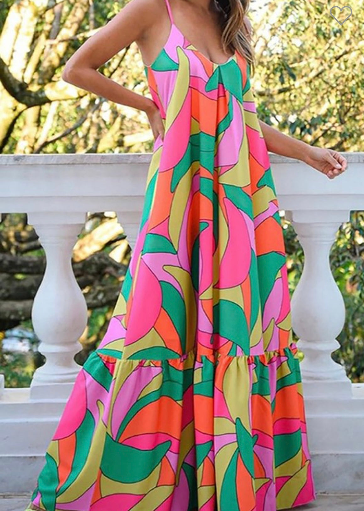 Bright lights 2025 maxi dress